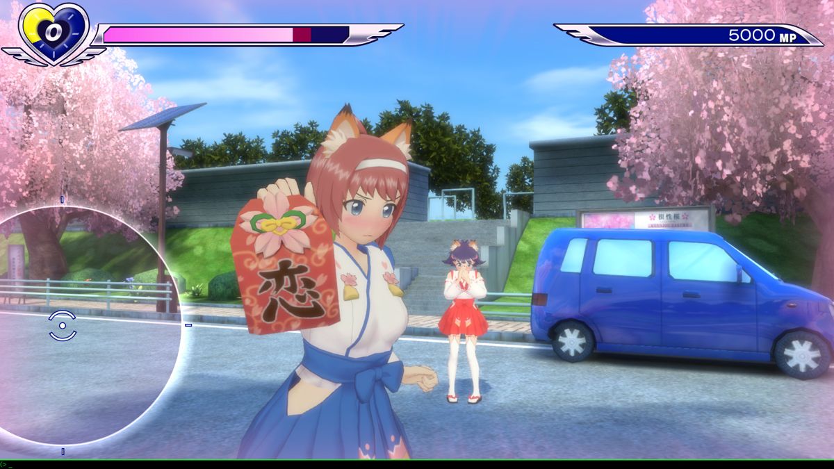 Gal★Gun: Double Peace - 'Shrine Maiden' Costume Set Screenshot (Steam)