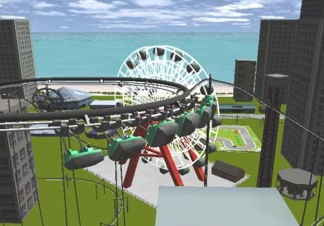 Rollercoaster World Screenshot (Midas Interactive (PS2))