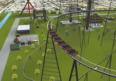 Rollercoaster World Screenshot (Midas Interactive (PS2))