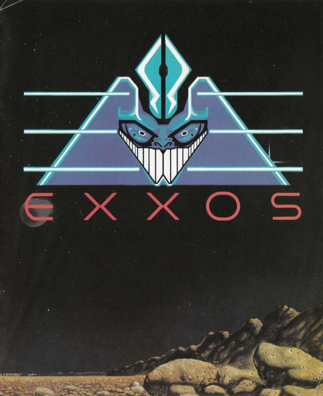 Captain Blood Other (Goodies): Exxos Art book Front page illustration: Exxos logo.