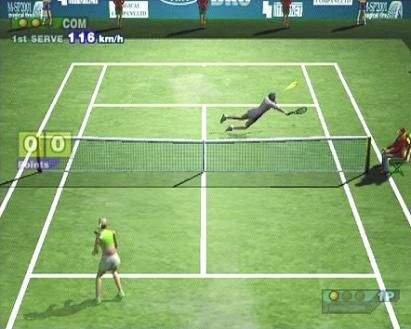Hard Hitter Tennis Screenshot (Midas Interactive (PS2))