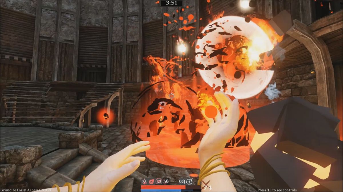 Grimoire: Manastorm - Fire Class Screenshot (Steam)
