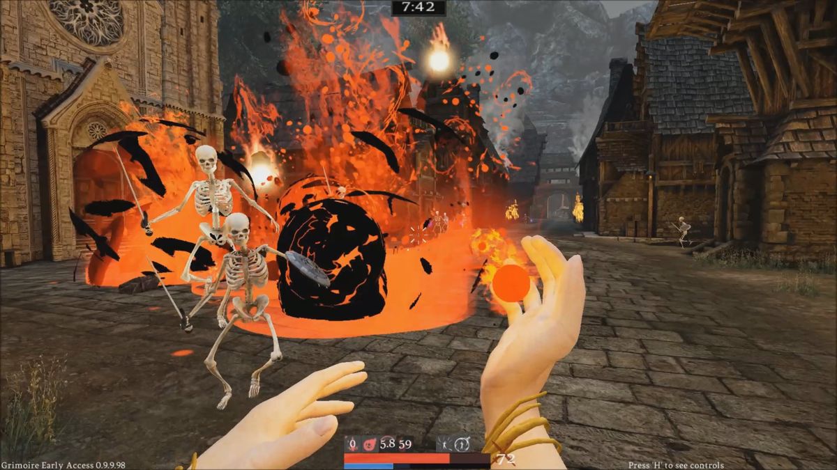 Grimoire: Manastorm - Fire Class Screenshot (Steam)