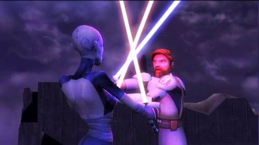 Star Wars: The Clone Wars - Lightsaber Duels Screenshot (Nintendo eShop)