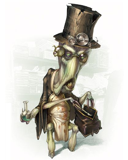 Oddworld: Stranger's Wrath Concept Art (Oddworld: Stranger’s Wrath Fan Site Kit): Vykker Doc