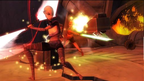 Star Wars: The Clone Wars - Lightsaber Duels Screenshot (Nintendo eShop)