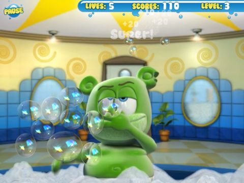 Gummibär Bubble Up Screenshot (iTunes Store)