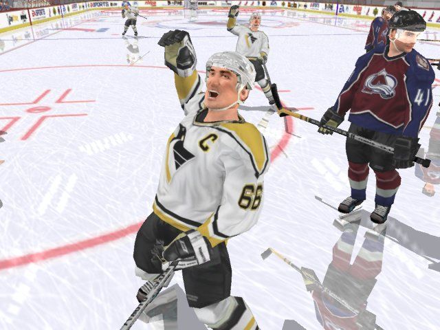 NHL 2002 Screenshot (Electronic Arts UK Press Extranet, 2001-10-24)