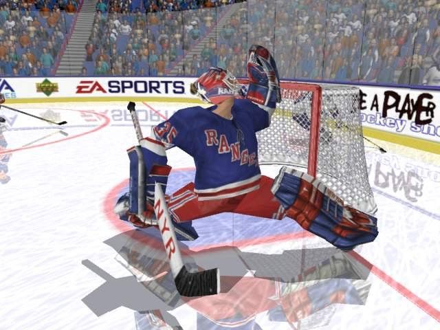 NHL 2002 Screenshot (Electronic Arts UK Press Extranet, 2001-10-24)