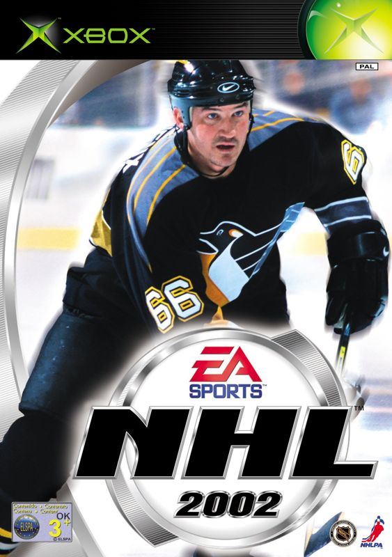 NHL 2002 Other (Electronic Arts UK Press Extranet, 2002-03-01): UK Xbox cover art