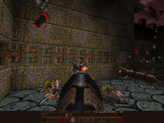 Quake Screenshot (P&A Shareware website, 1998)