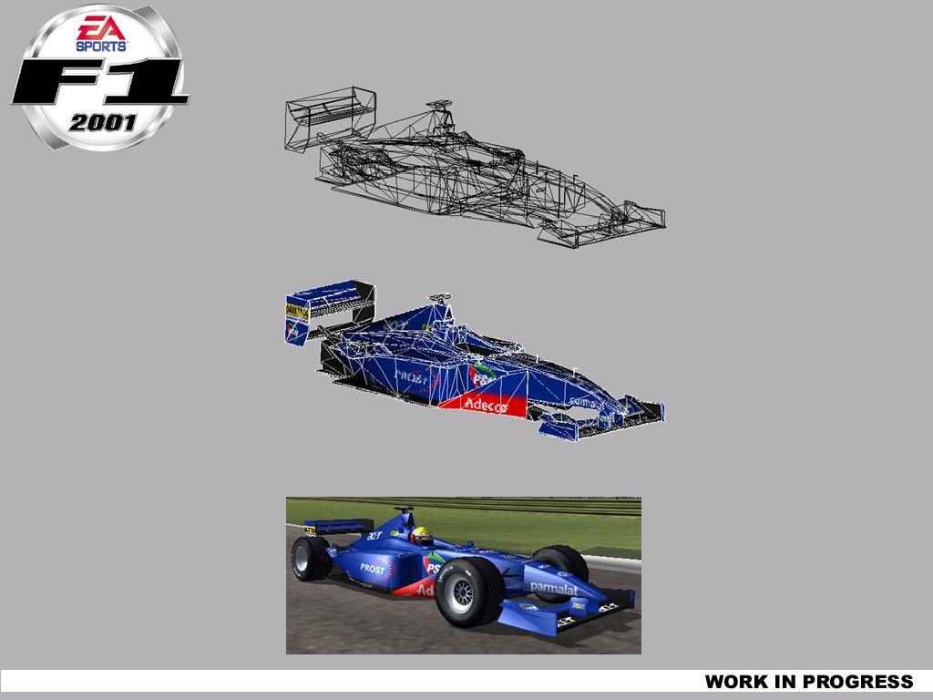 F1 2001 Render (Electronic Arts UK Press Extranet, 2001-07-31): Prost