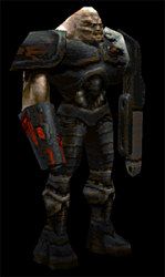 Quake II Other (id Software website, 1997): Gunner In-game enemy model