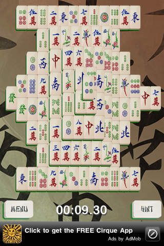 iMahjong 2 Screenshot (iTunes Store)