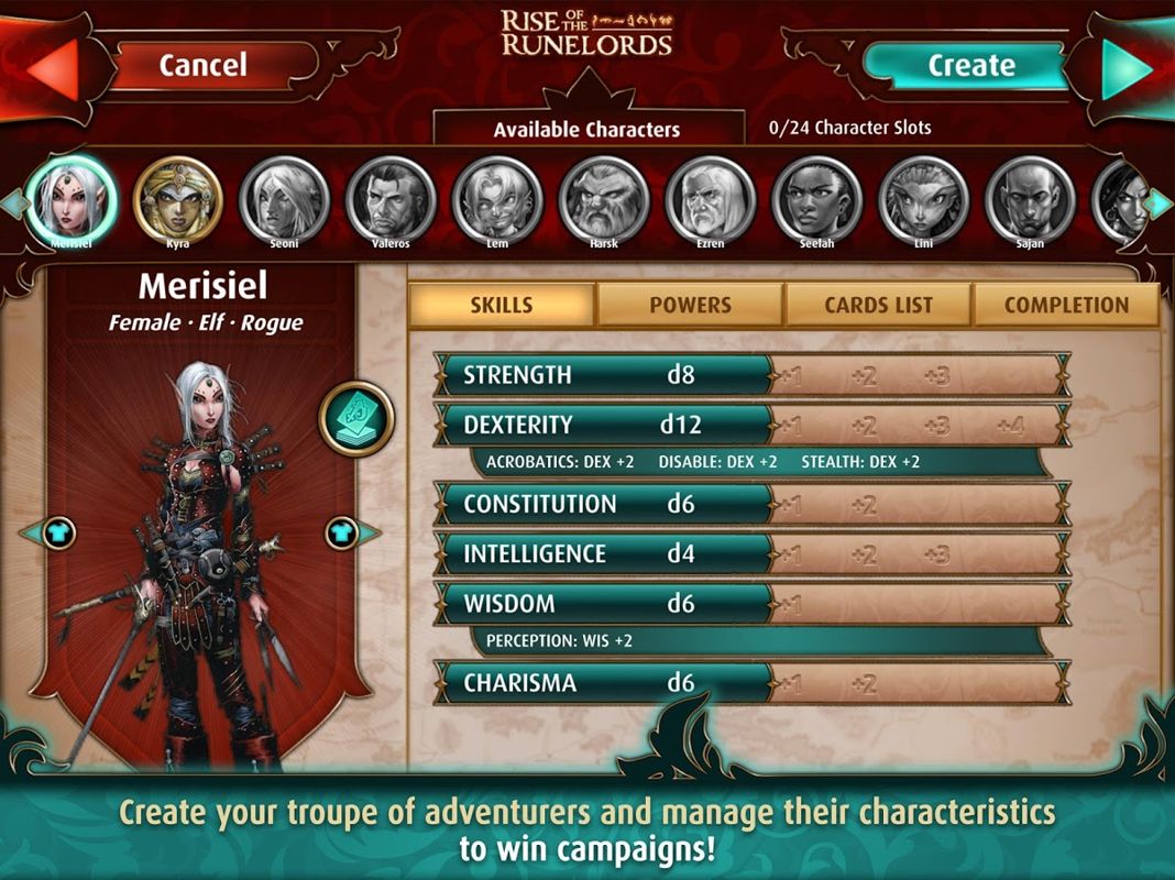 Pathfinder Adventures Screenshot (Google Play)
