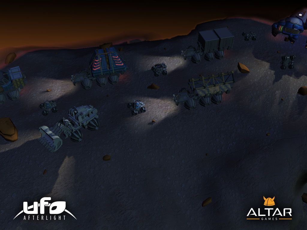 UFO: Afterlight Other (Official website, 2006): Night convoy Preview shot