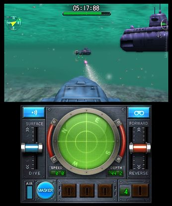 Steel Diver: Sub Wars Screenshot (Nintendo.com)
