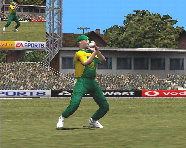 Cricket 2002 Screenshot (Electronic Arts UK Press Extranet, 2001-10-24)