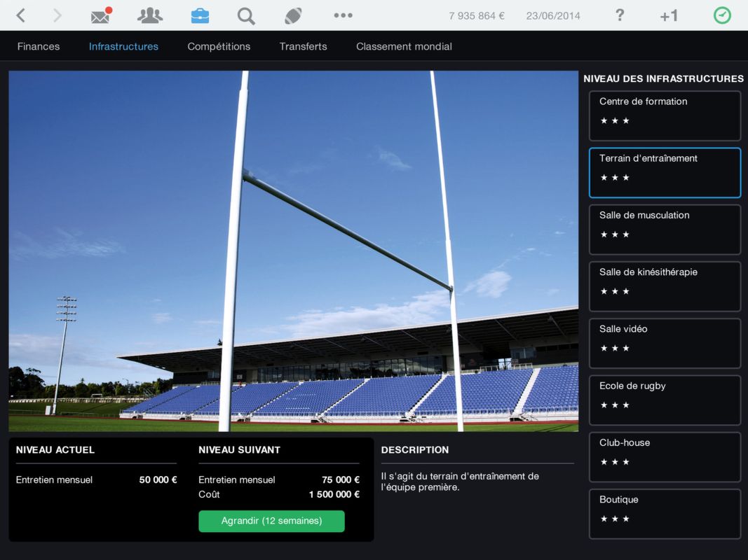 PRM 2015: Pro Rugby Manager Screenshot (Steam)