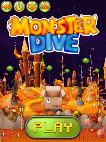 Monster Dive Screenshot (iTunes Store)