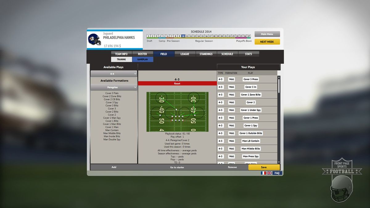 Front Page Sports Football Screenshot (Steam)