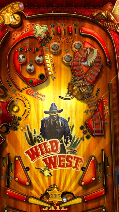 Wild West Pinball Screenshot (iTunes Store)