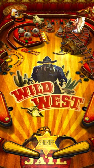 Wild West Pinball official promotional image - MobyGames