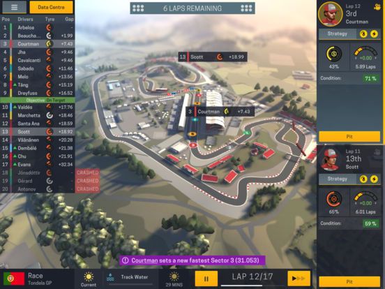 Motorsport Manager Mobile 2 Screenshot (iTunes Store)