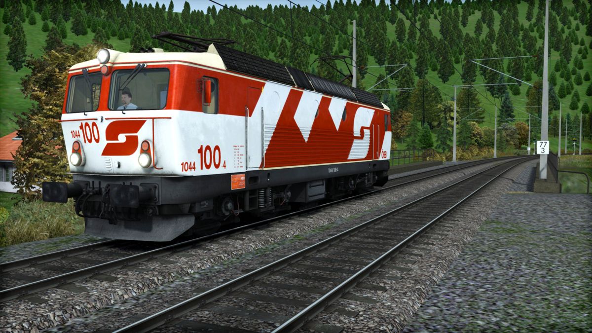 Train Simulator Marketplace: ÖBB 1044 '100' Livery Add-On Screenshot (Steam)