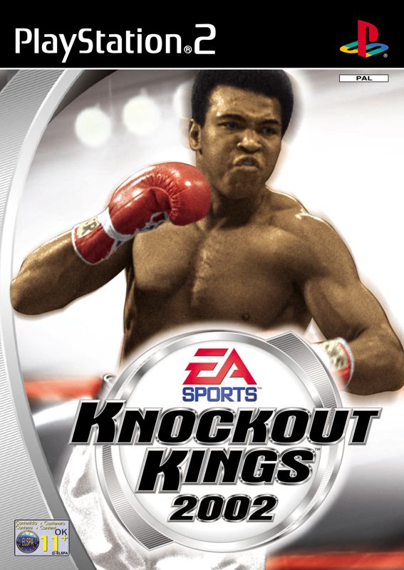 Knockout Kings 2002 Other (Electronic Arts UK Press Extranet, 2002-03-01): UK PlayStation 2 cover art
