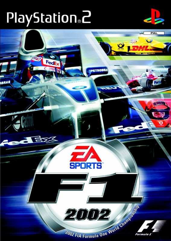 F1 2002 Other (Electronic Arts UK Press Extranet, 2002-04-30): UK PlayStation 2 cover art