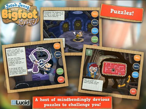 Jacob Jones and the Bigfoot Mystery: Episode 1 Screenshot (iTunes Store)