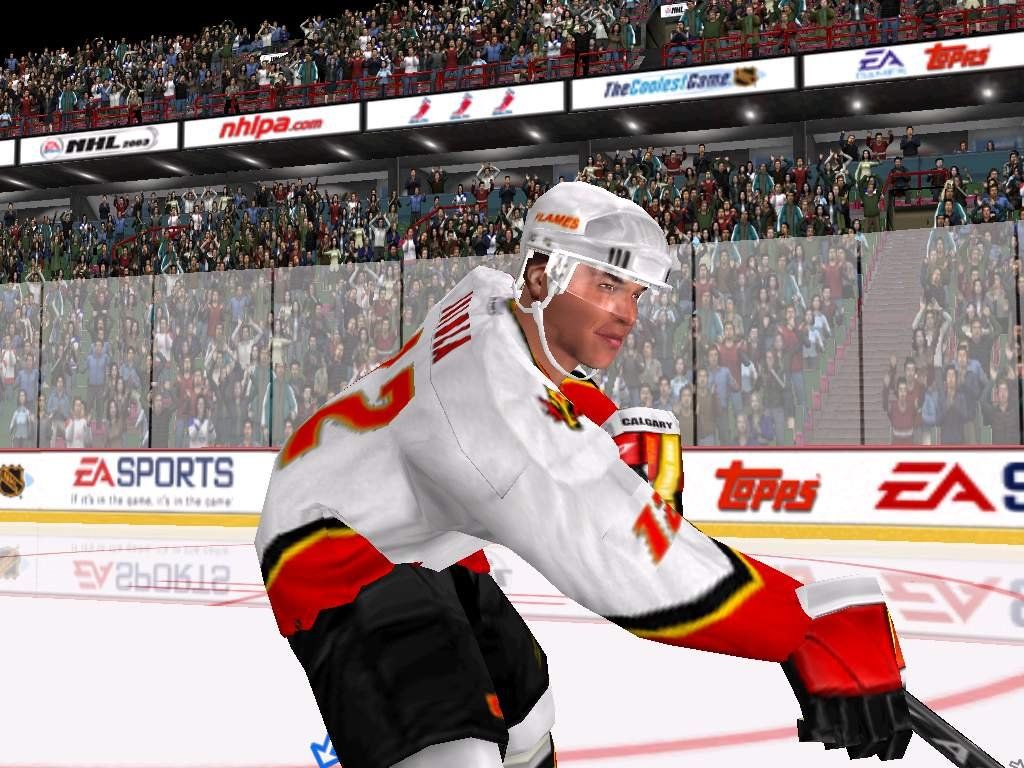 NHL 2003 Screenshot (Electronic Arts UK Press Extranet, 2002-07-09)