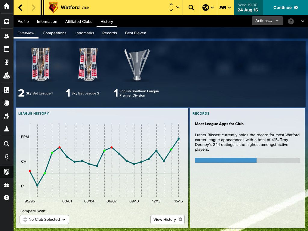 Football Manager Touch 2017 Screenshot (Steam)