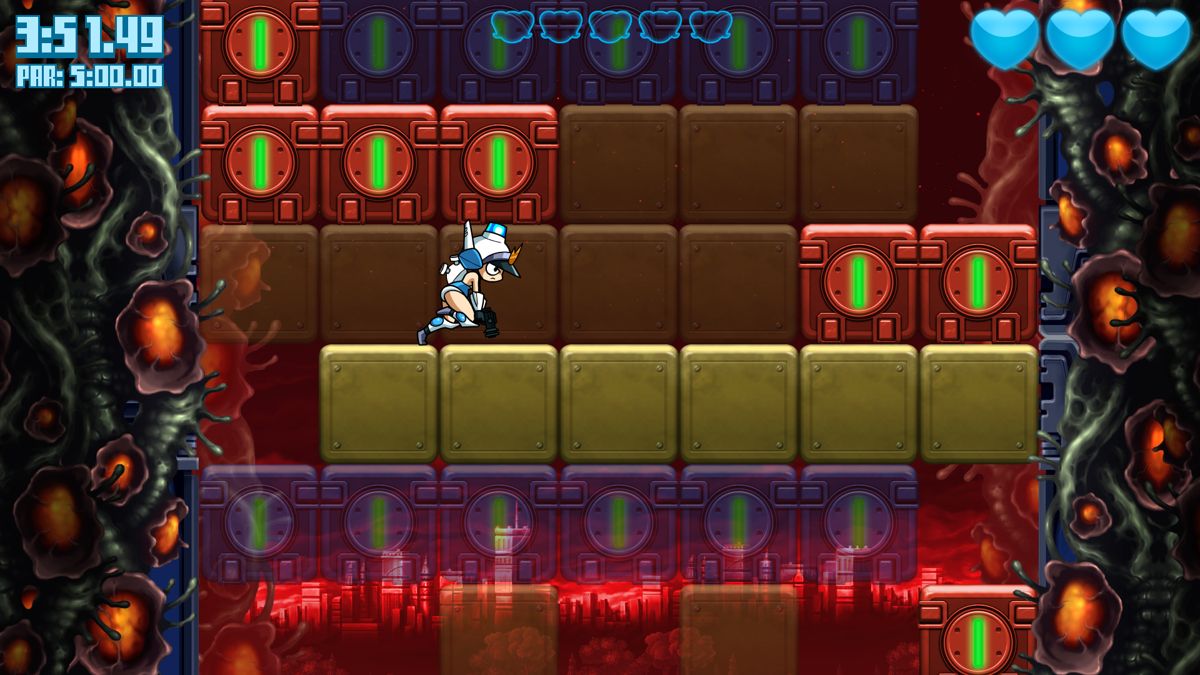 Mighty Switch Force! Hyper Drive Edition Screenshot (Store.SteamPowered.com)