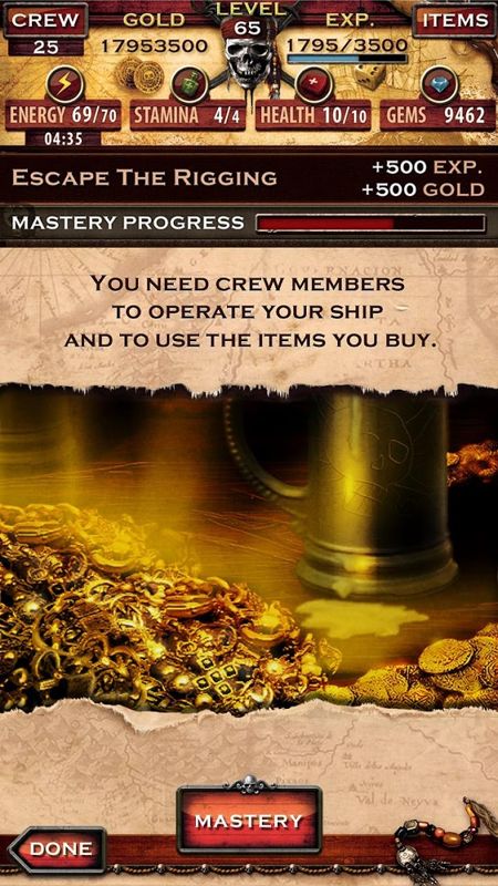 Pirates of the Caribbean: Master of the Seas Screenshot (Google Play product page)