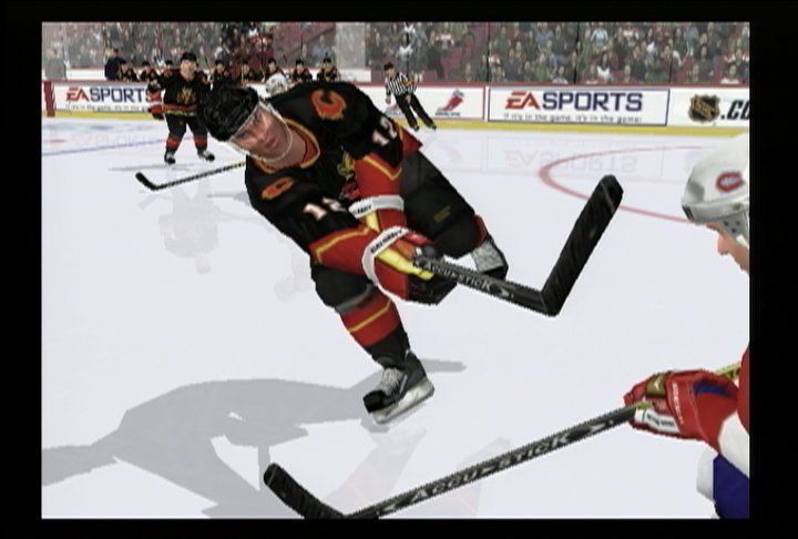 NHL 2003 Screenshot (Electronic Arts UK Press Extranet, 2002-08-07)