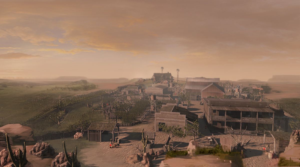 Lead and Gold: Gangs of the Wild West Concept Art (Lead and Gold: Gangs of the Wild West Fansite Kit): Ranch