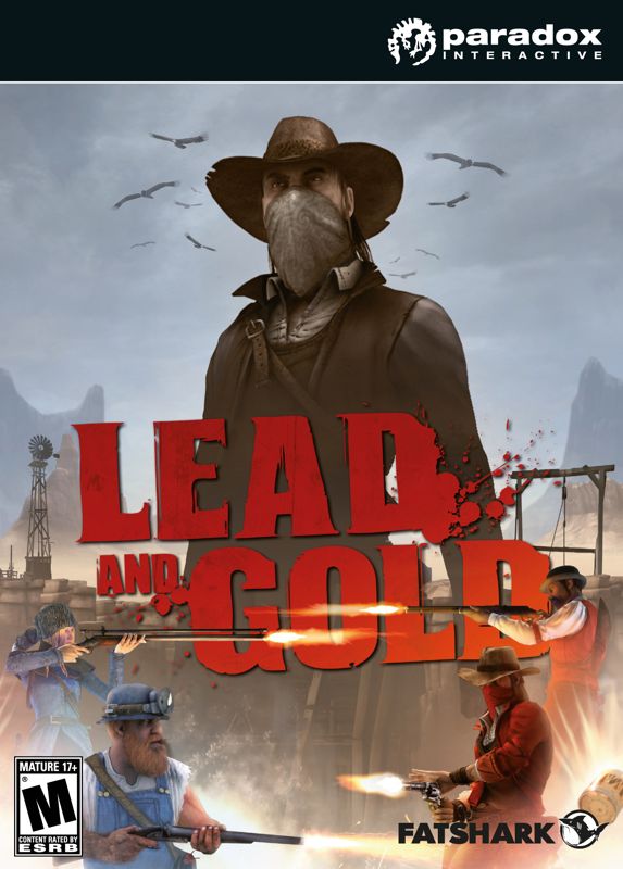 Lead and Gold: Gangs of the Wild West Other (Lead and Gold: Gangs of the Wild West Fansite Kit): Packshot (ESRB)