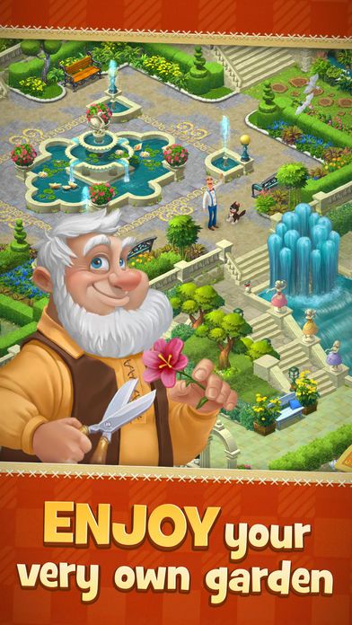 Gardenscapes: New Acres Screenshot (iTunes Store)