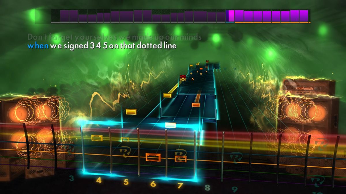 Rocksmith: All-new 2014 Edition - A Day To Remember: The Downfall of Us All Screenshot (Steam)