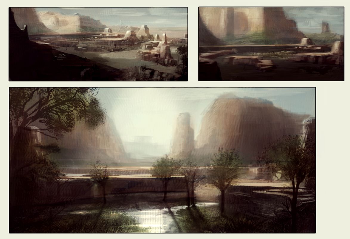 Lead and Gold: Gangs of the Wild West Concept Art (Lead and Gold: Gangs of the Wild West Fansite Kit): Island mood