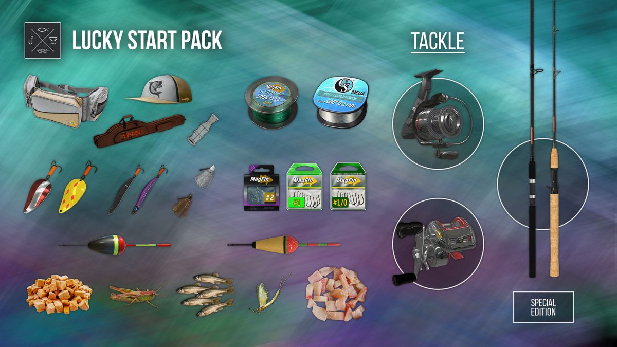 Fishing Planet: Lucky Start Pack official promotional image - MobyGames