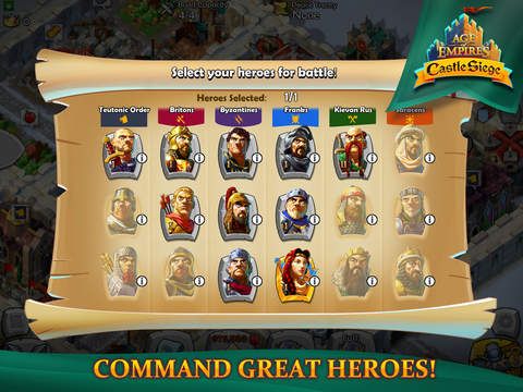Age of Empires: Castle Siege Screenshot (iTunes Store)
