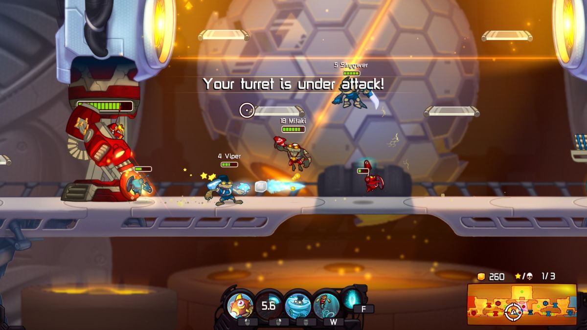Awesomenauts: Grandmaster Splash Screenshot (Steam)