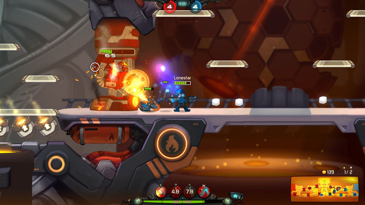 Awesomenauts: Officer Lonestar Screenshot (Steam)