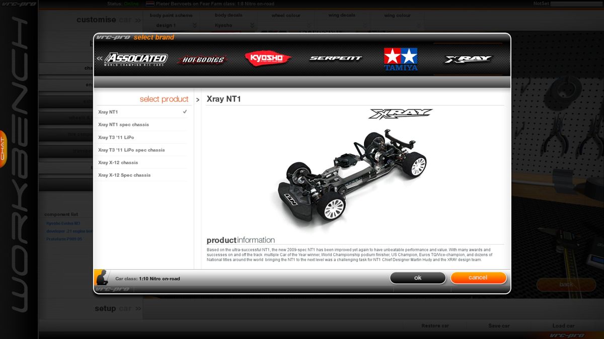 VRC-Pro: Deluxe Upgrade - Branded Chassis & Components Screenshot (Steam)