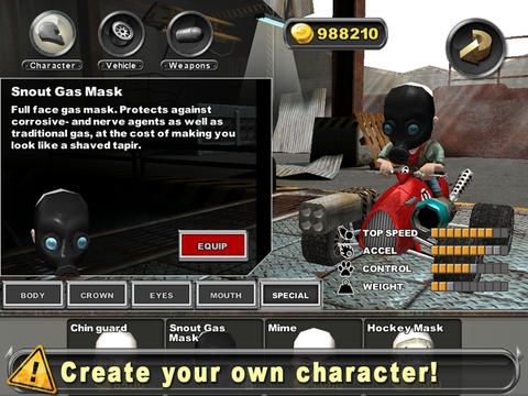 Cracking Sands Racing Screenshot (iTunes Store)