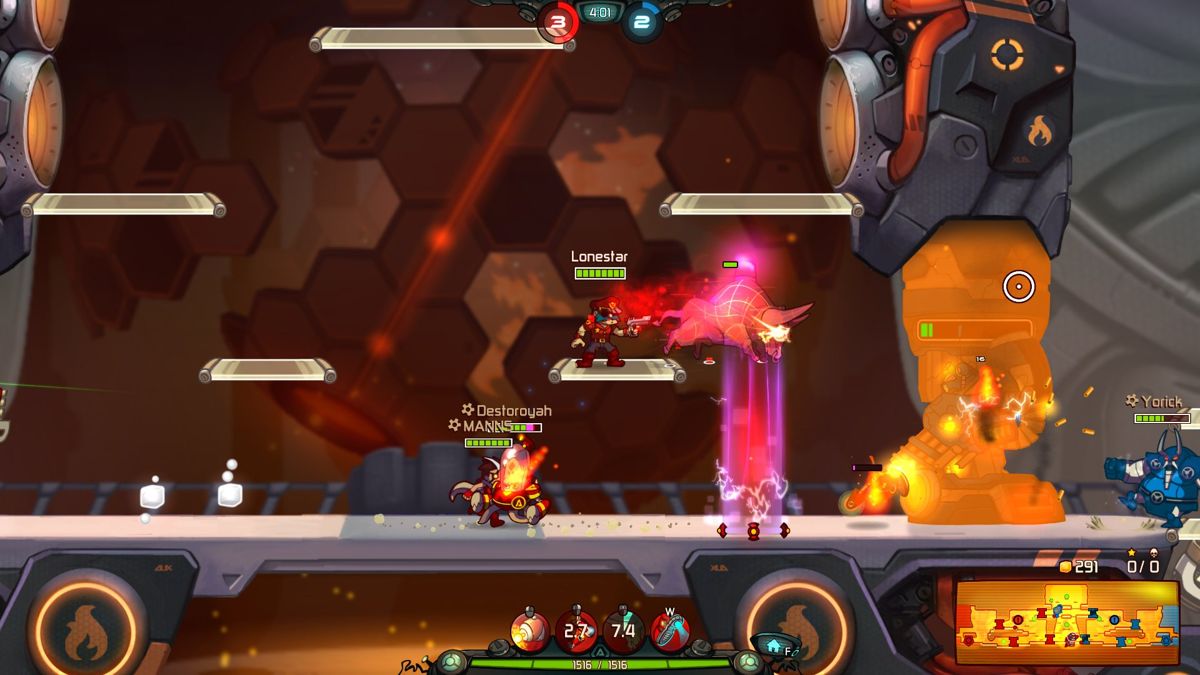 Awesomenauts: Officer Lonestar Screenshot (Steam)