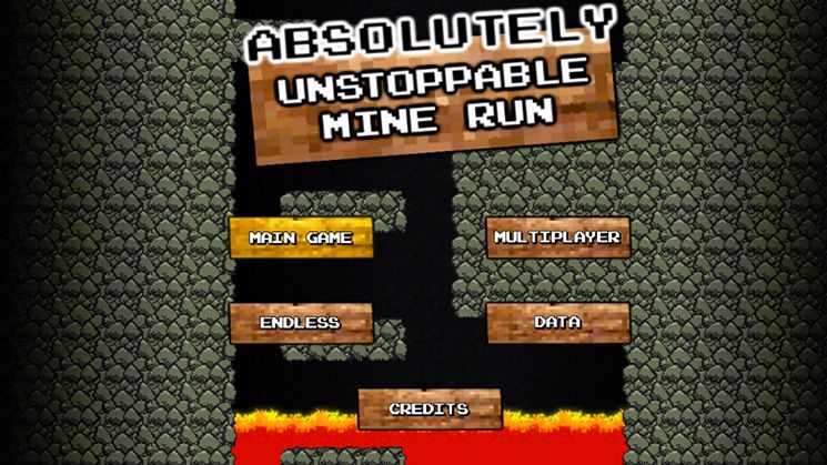 Absolutely Unstoppable MineRun Screenshot (Nintendo.com)